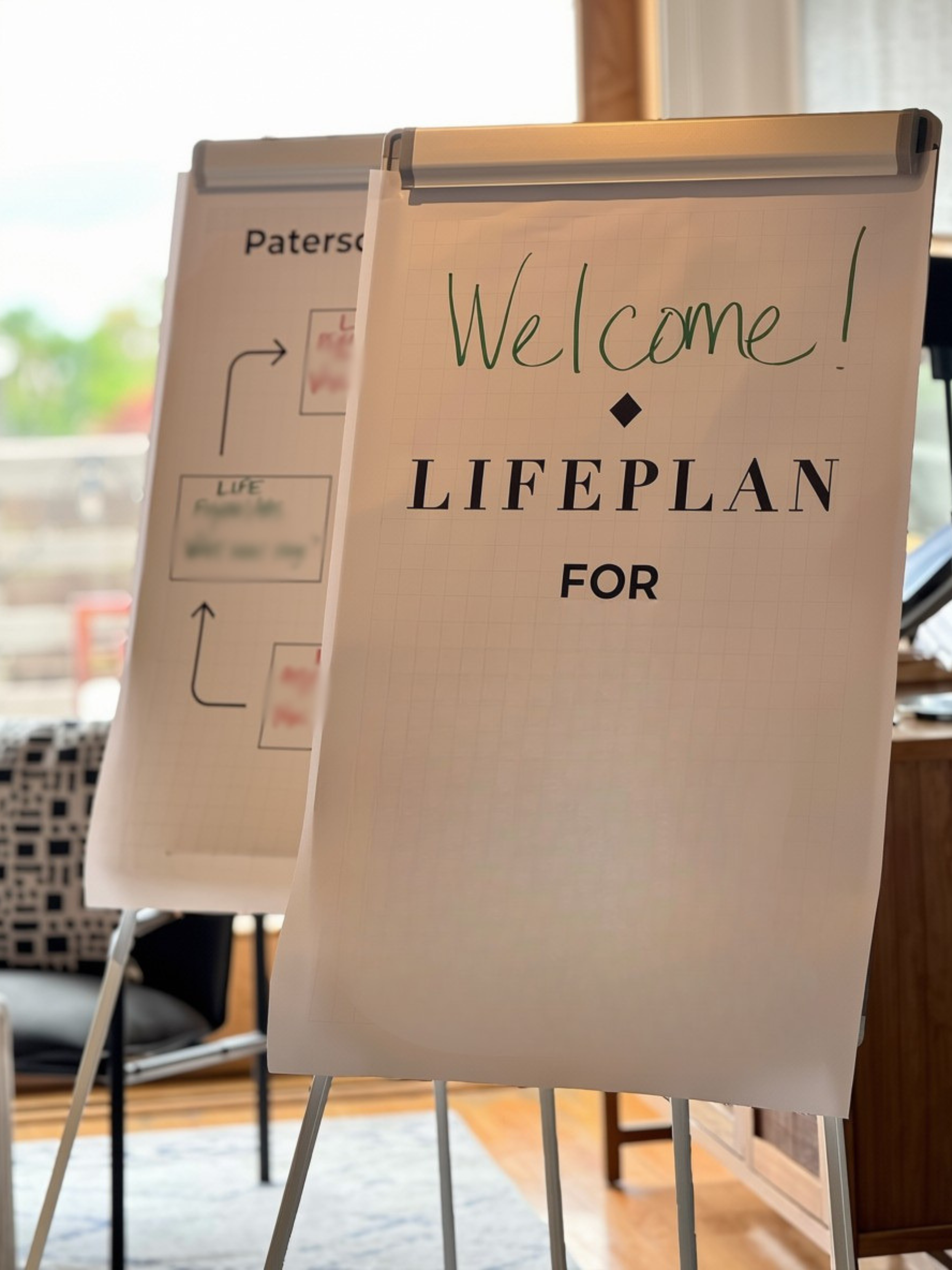 LifePlan flipcharts by Cassandra Shepard