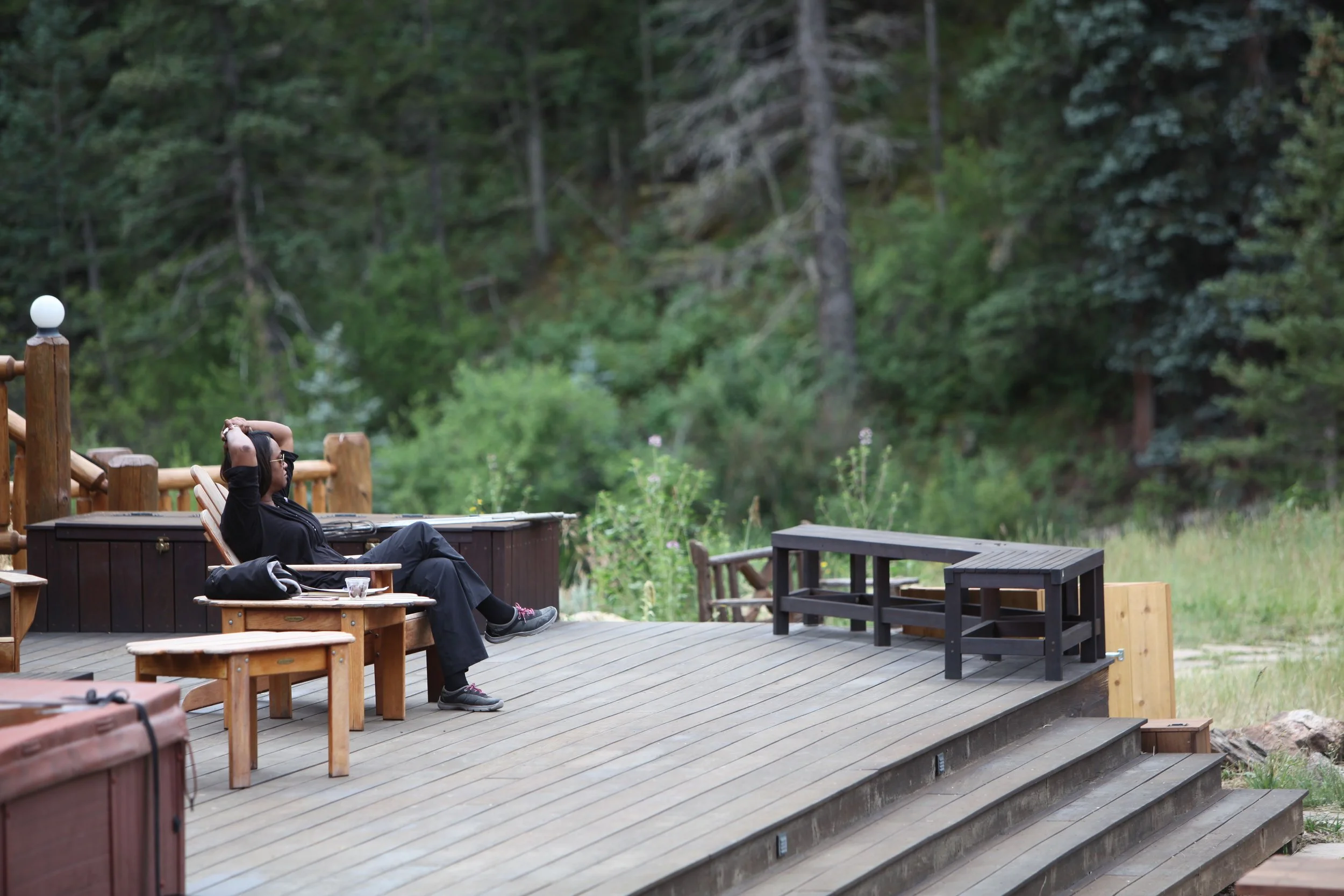 Executive reflecting during a leadership retreat designed for clarity and alignment