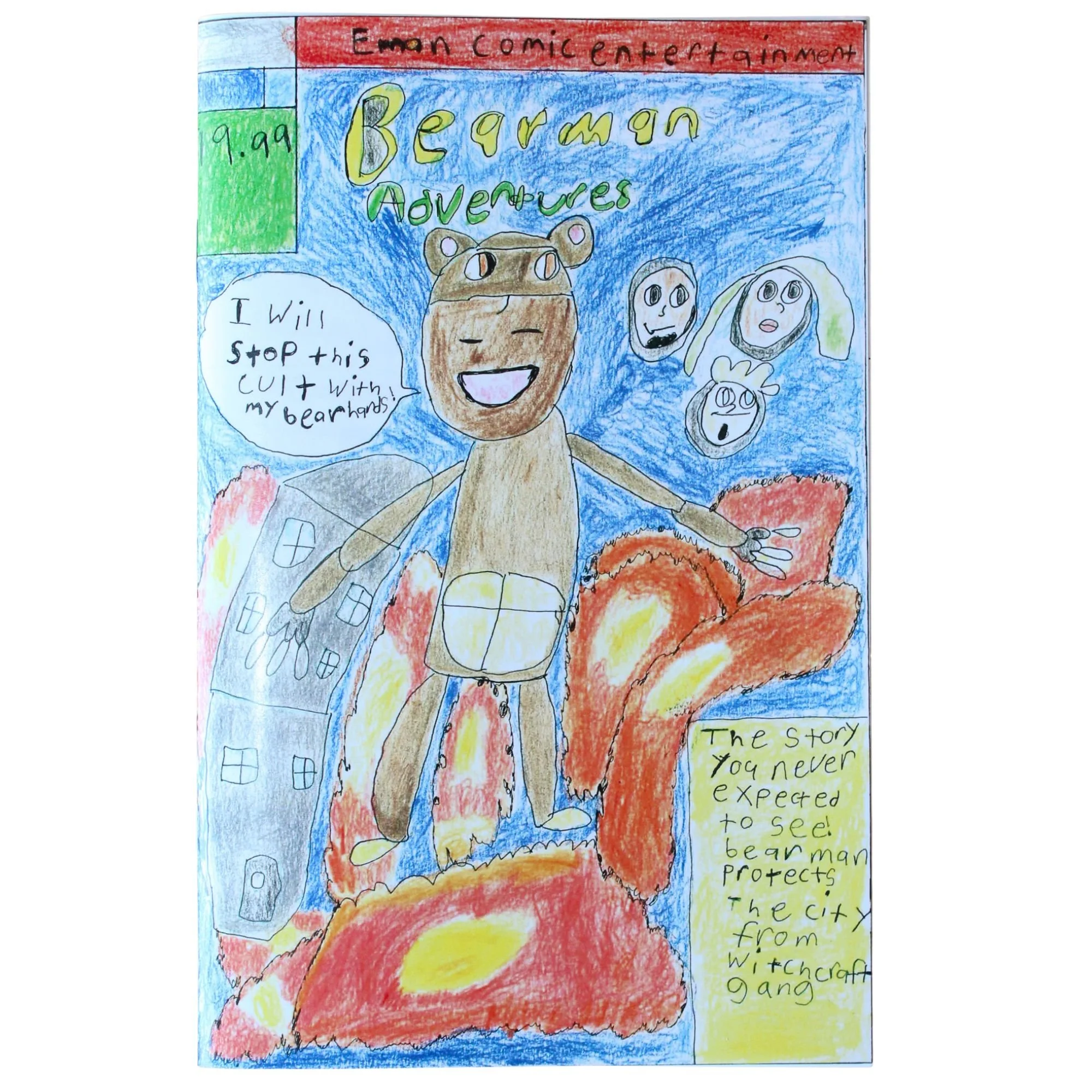 'Bearman Adventures' Comic Book by Emanuel Gaines
