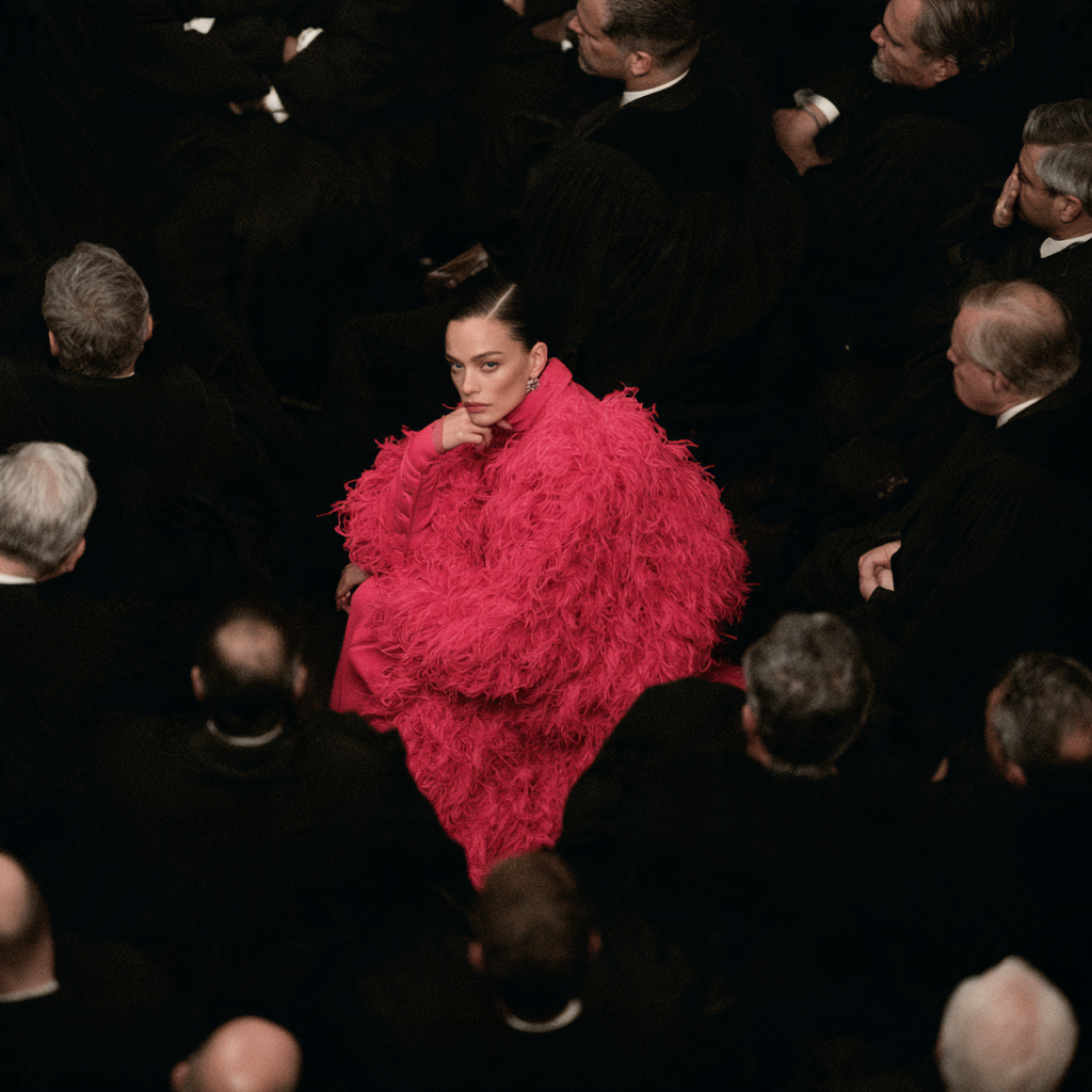 jcn0219_a_high_fashion_woman_sitting_in_a_crowd_of_male_judge_7c4f7e19-213d-4250-9651-a6290506396a_1.png