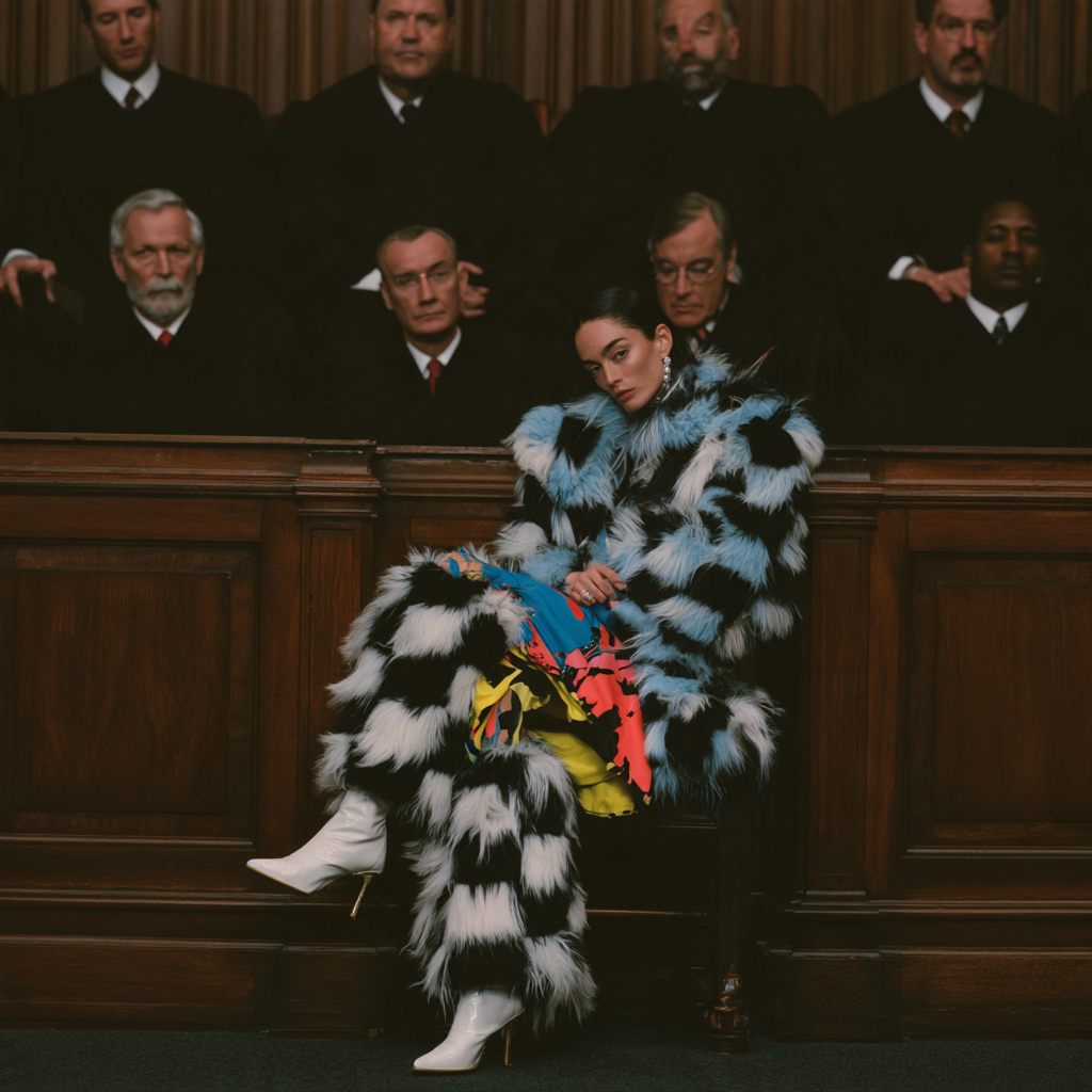 jcn0219_a_high_fashion_woman_sitting_in_a_crowd_of_male_judge_90822c50-5dcc-4201-a113-28041b3af53b_0.png