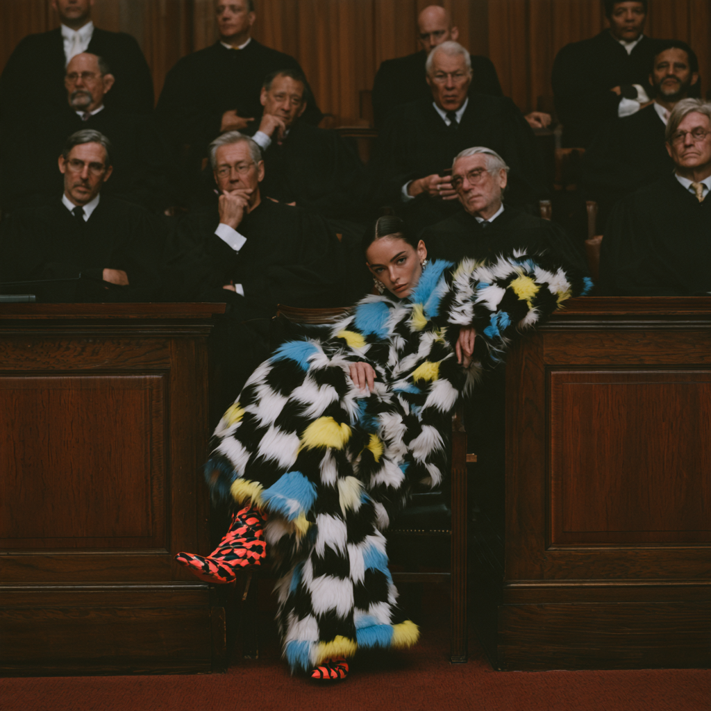 jcn0219_a_high_fashion_woman_sitting_in_a_crowd_of_male_judge_97179326-448d-430f-b7bd-f69f2d510bf5_1.png
