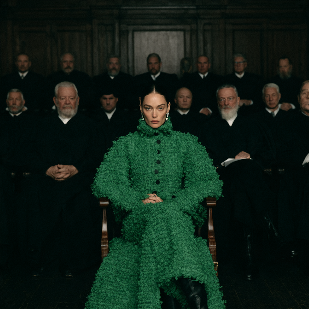 jcn0219_a_high_fashion_woman_sitting_in_a_crowd_of_male_judge_90822c50-5dcc-4201-a113-28041b3af53b_3.png