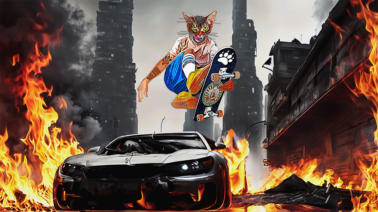 What Is The Meowlitia? A Post-Apocalyptic Cat Streetwear Brand