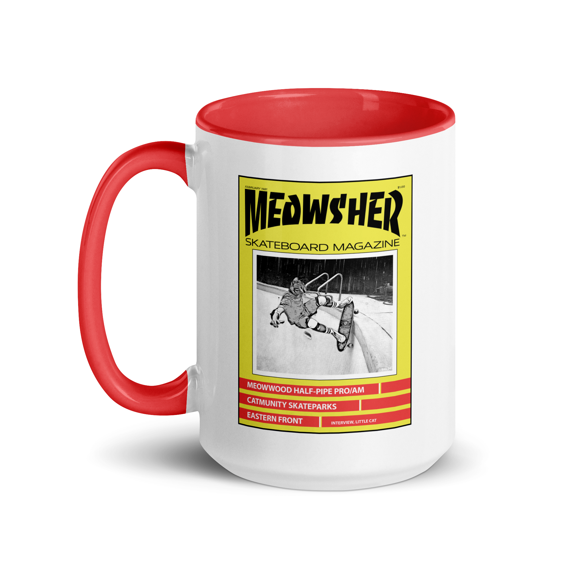 MEOWSHER // 15 OZ MUG