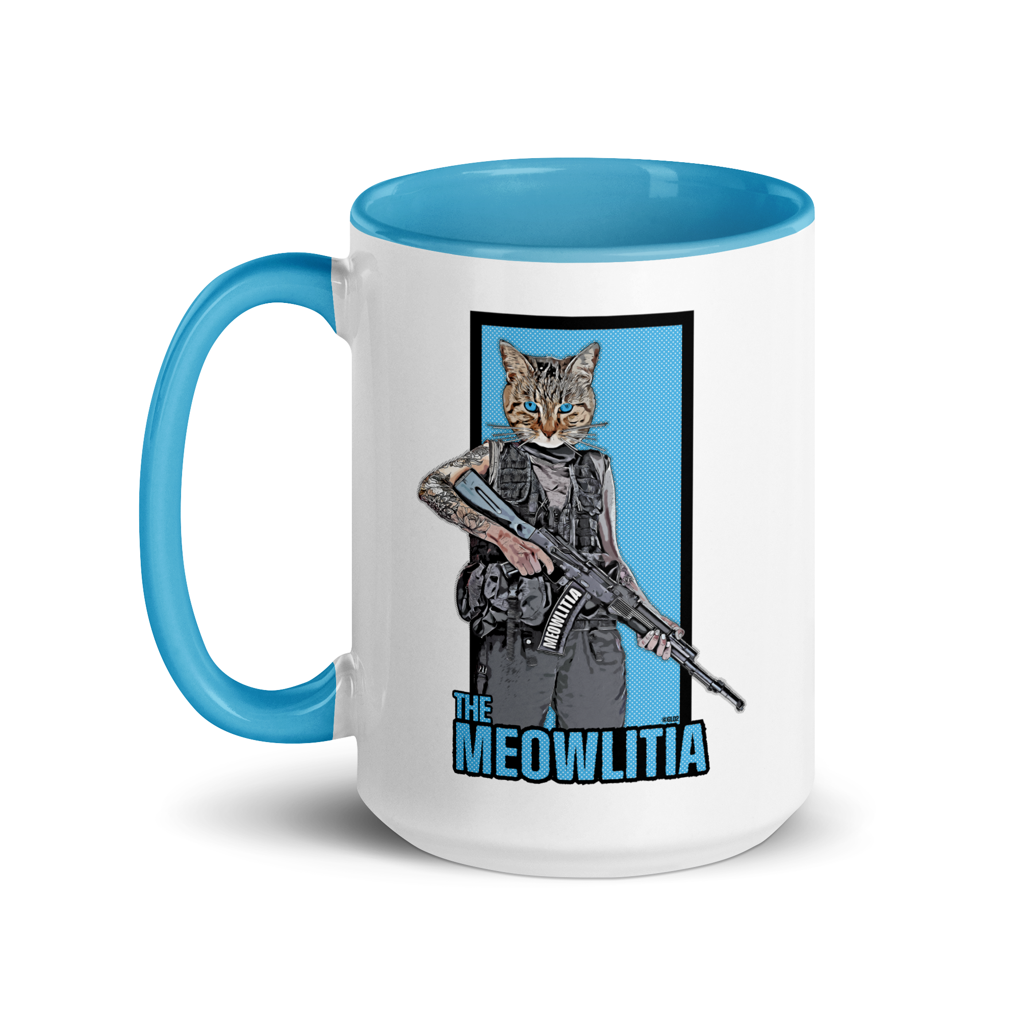 LITTLE CAT THE LEADER // 15 OZ MUG