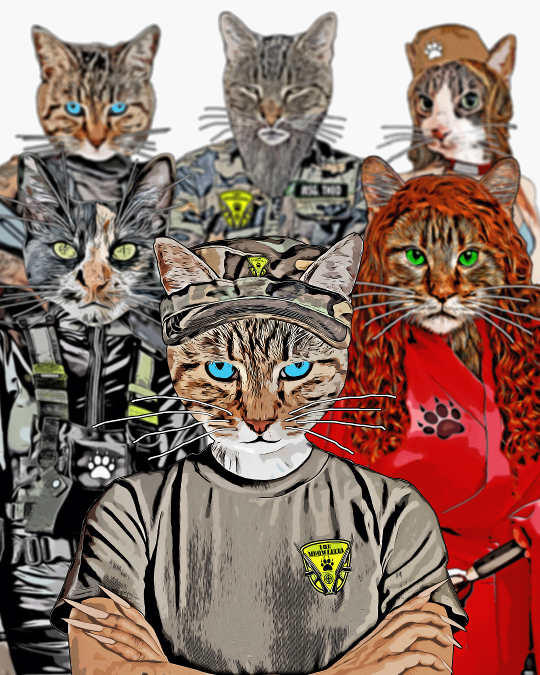 The World Of The Meowlitia Team Photo ©GLD2