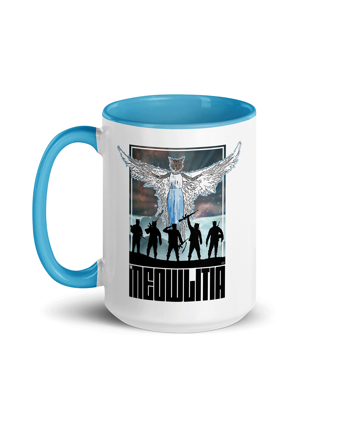 LITTLE CAT RISING // 15 OZ MUG