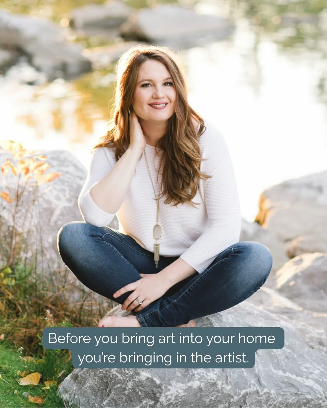 I&rsquo;ve always made art. I just never thought it was meant to be shared. 

I planned to help people heal. And I did - through years of acupuncture, holding space for people in the hardest seasons of their lives. 

But somewhere in that work I real