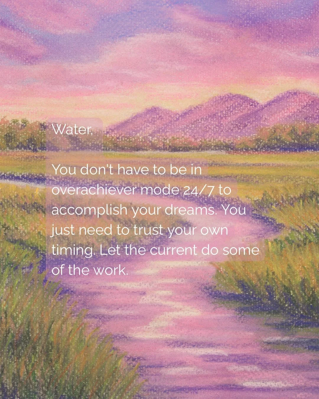 A reminder for your element type.

Save this for the week you&rsquo;re running on fumes and still saying &ldquo;I&rsquo;m fine.&rdquo;

Send it to the person who always does it all, the one who would never ask for help but would drop everything for y