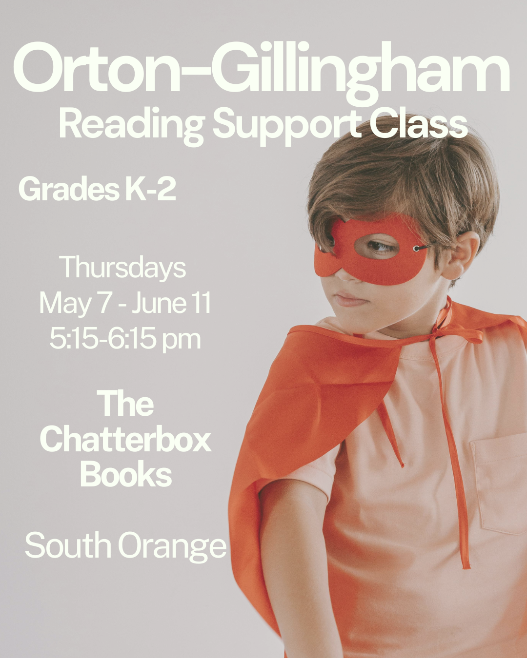 South Orange May/June OG Class