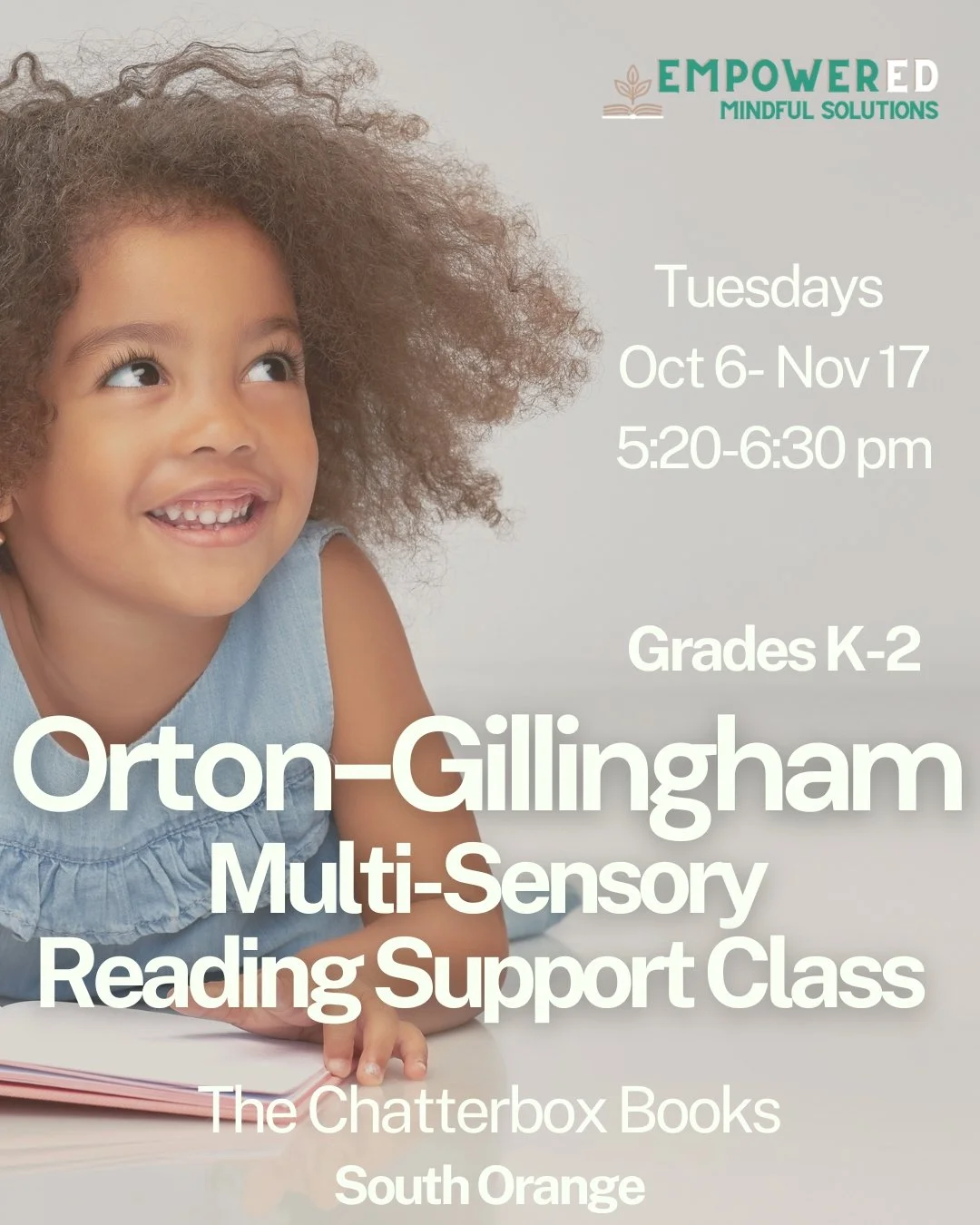 South Orange Fall 2026 Small Group OG Class