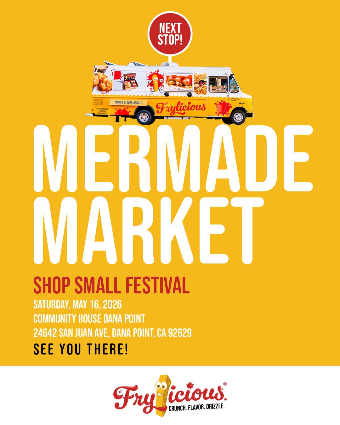 Plans tomorrow? Catch Frylicious at the Mermade Market in Dana Point for hot, crispy, delicious food. 🔥

#frylicious #frenchfries #frieslover #foodlovers #danapoint
