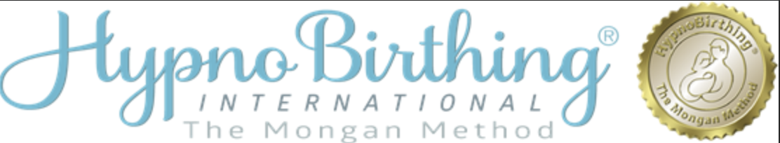 The HypnoBirthing International "The Mongan Method" logo on the Nurture The Divine website.