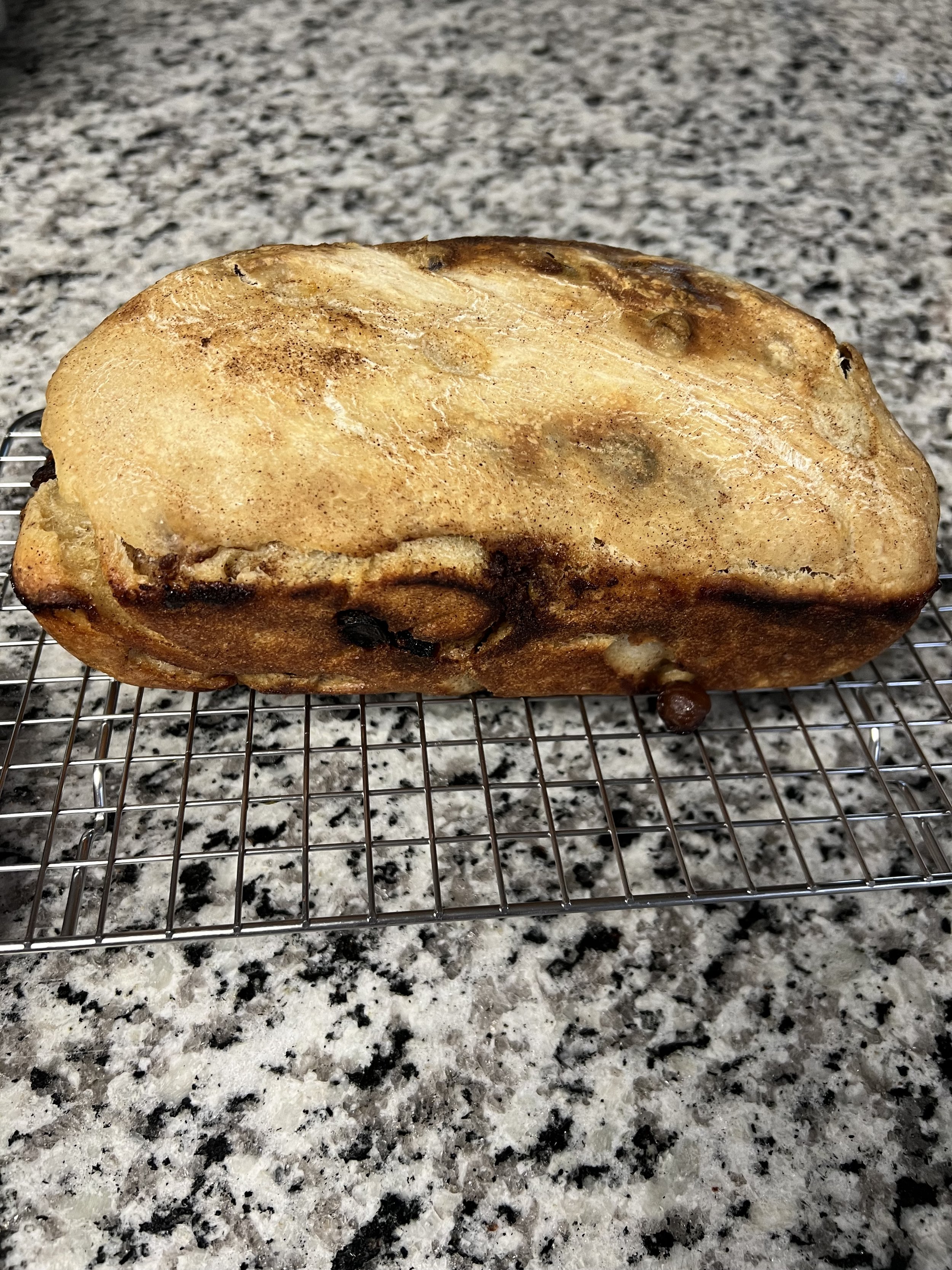 Cinnamon Raisin Sourdough Bread
