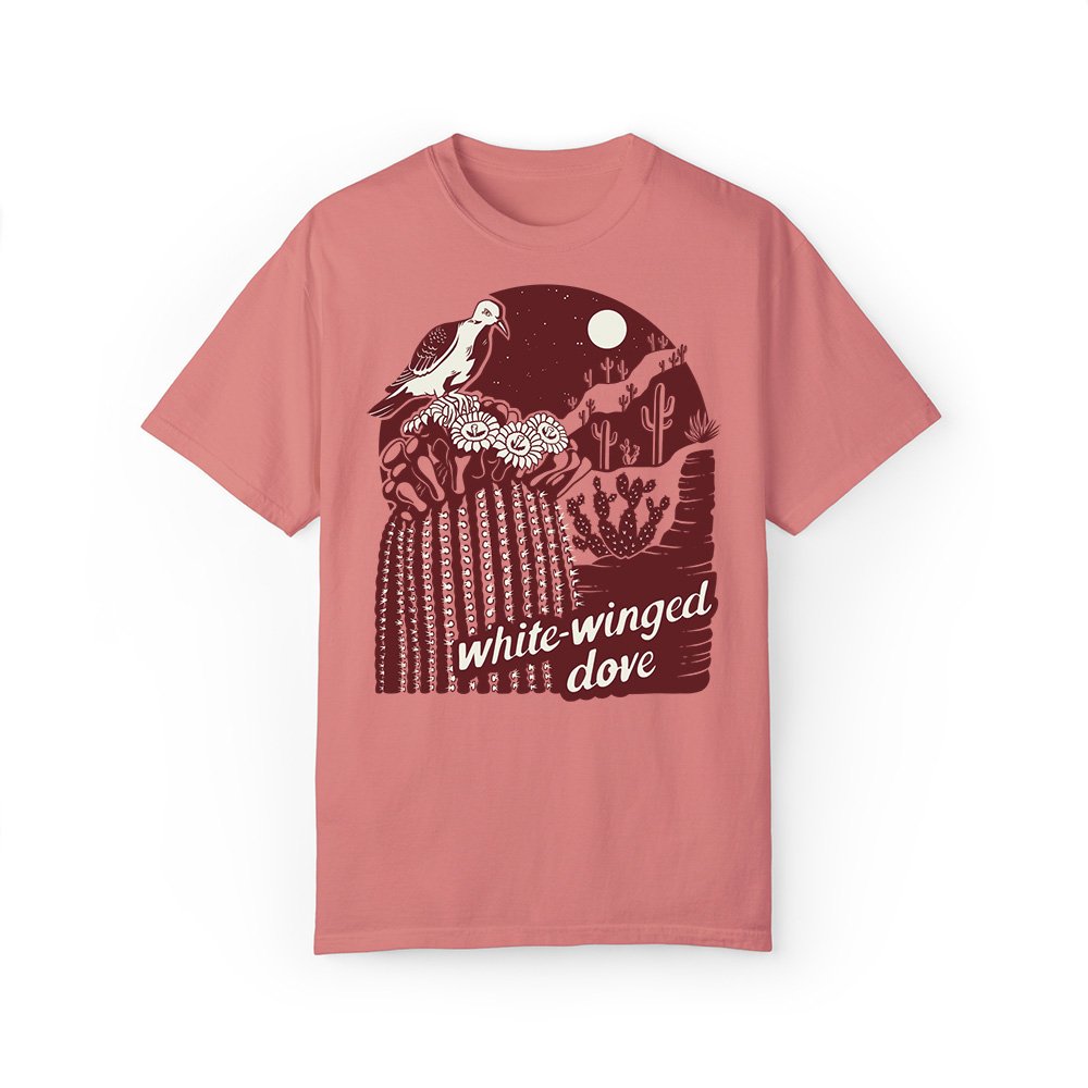 white-winged dove shirt