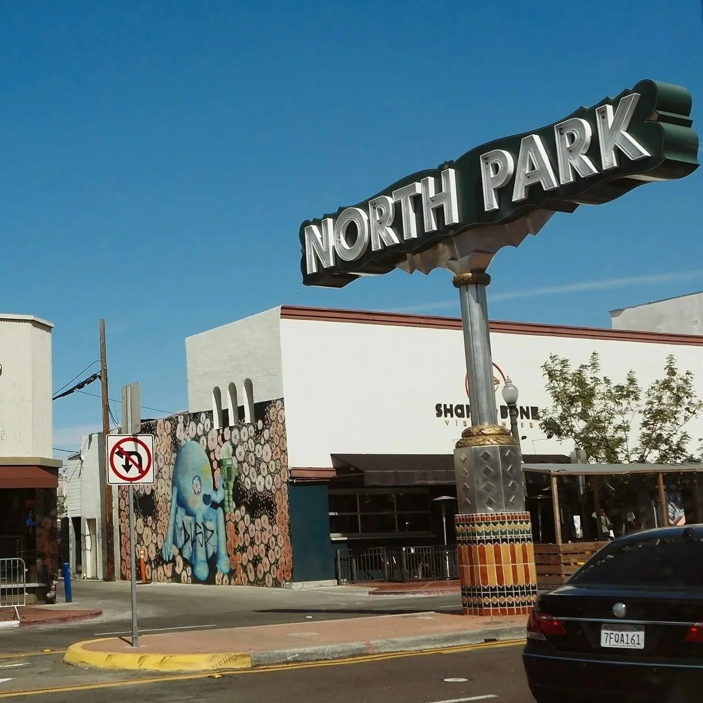 North Park neighborhood sign in San Diego, representing a supportive community where individuals can seek help for relationship and dating issues and emotional healing