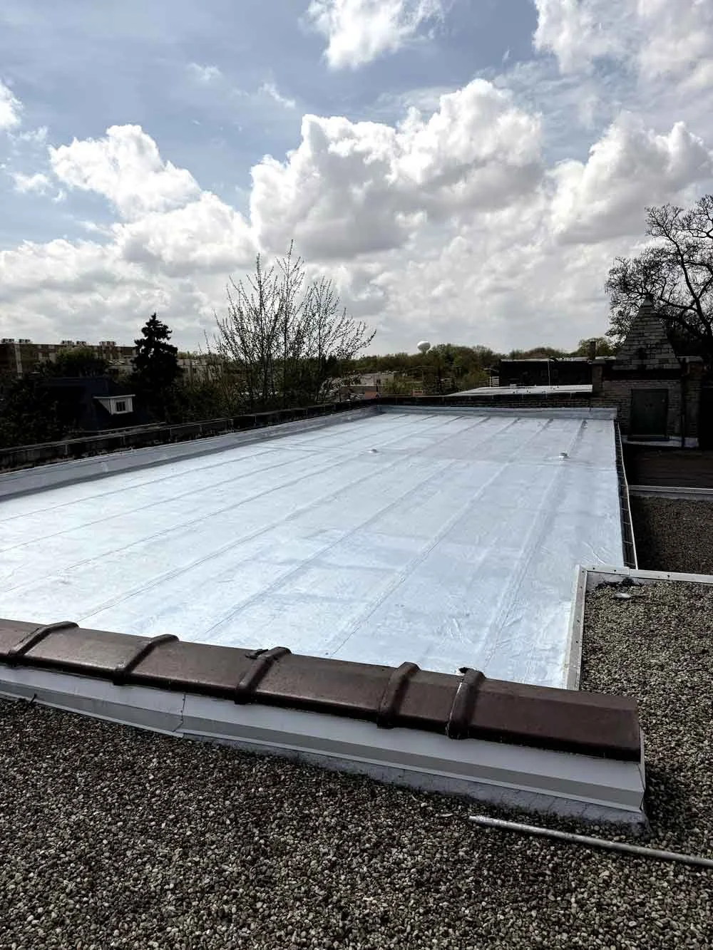 PAINTED FINISHED ROOF