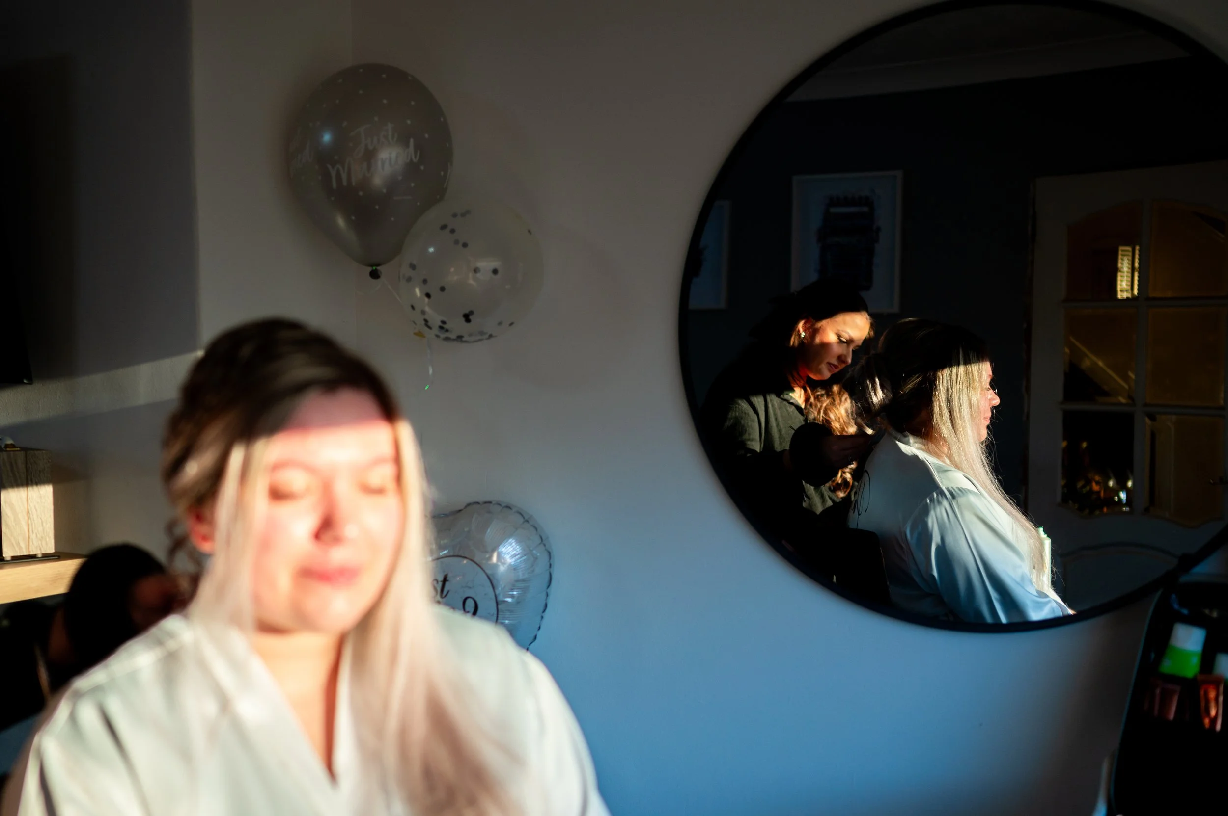 wedding bride prep preparations make up