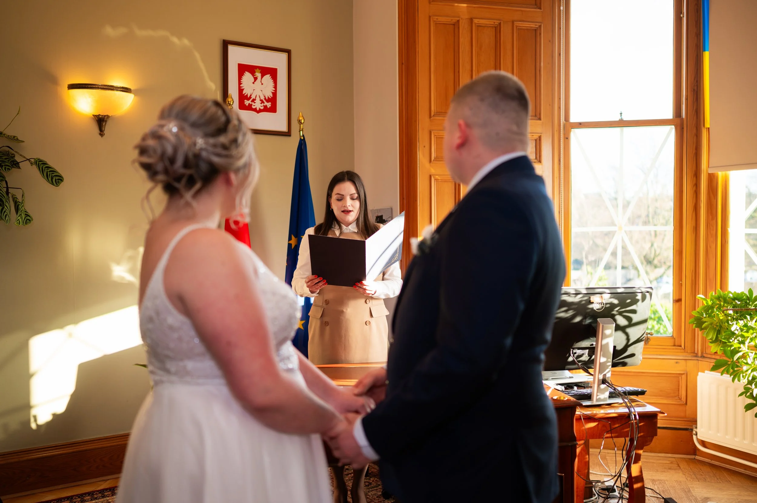 bride groom wedding ceremony