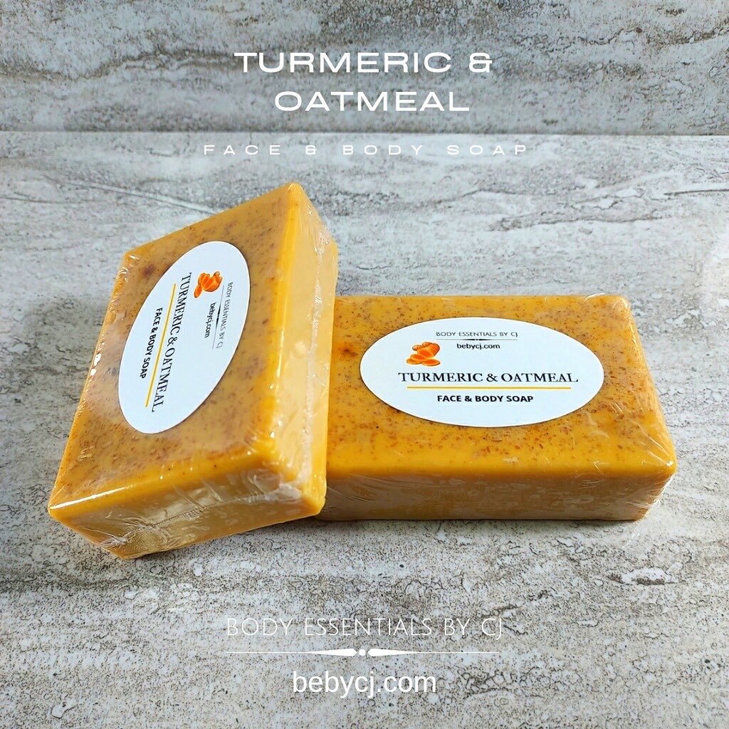 Turmeric & Oatmeal Face & Body Soap