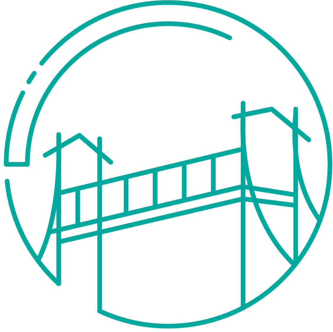 The Teal Bridge