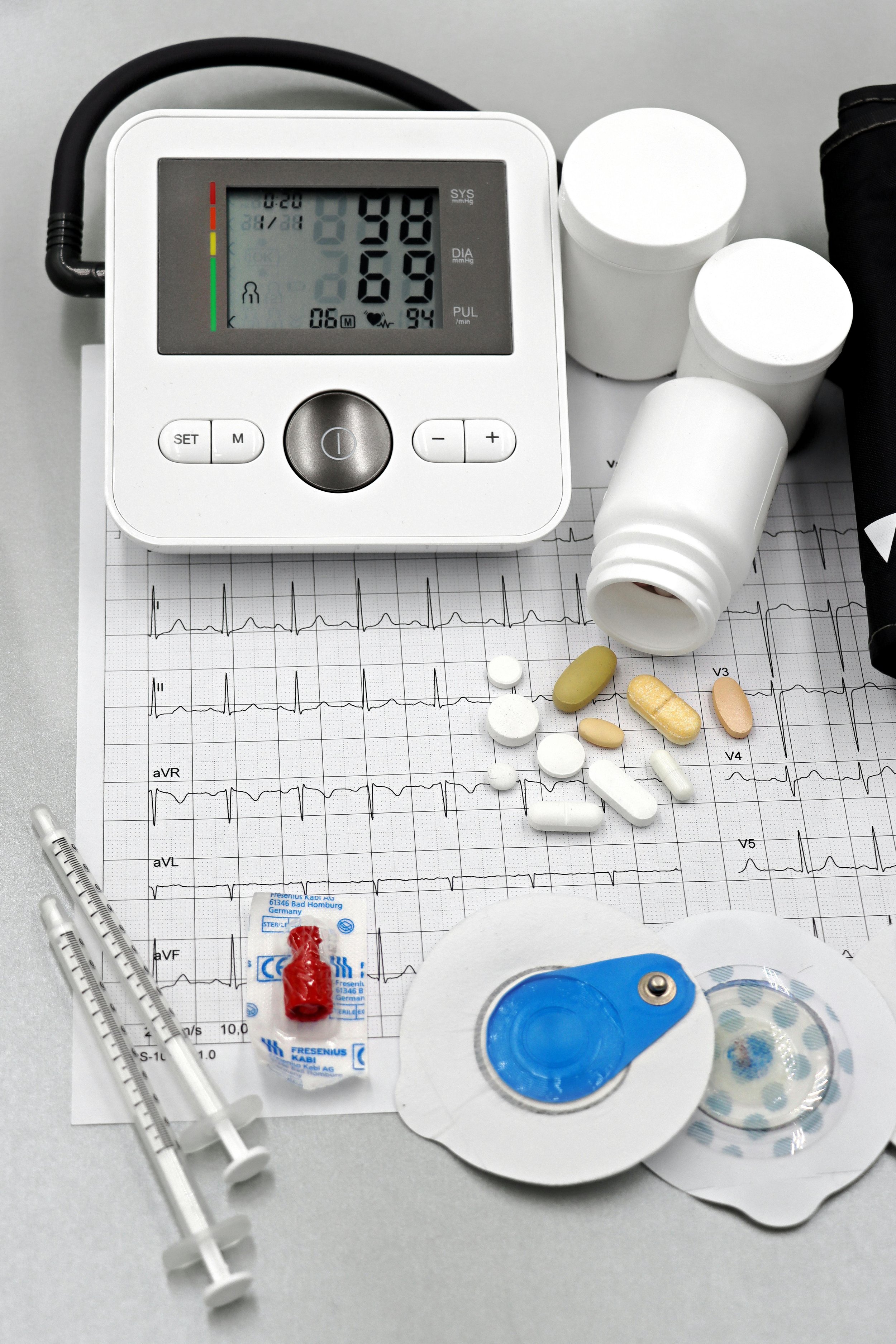 Occupational health medical assessment equipment including ECG monitoring and workplace health screening tools at Key Health Works Sydney