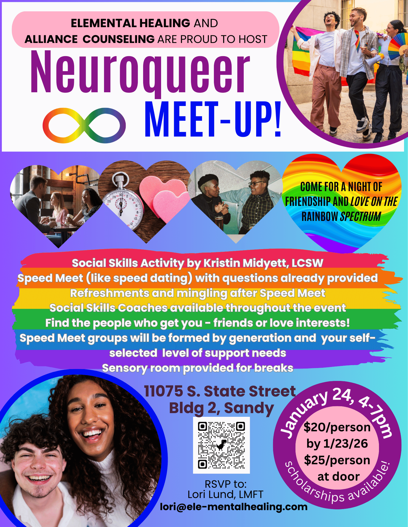 Neuroqueer Meet-up Flyer