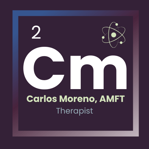 Element for Carlos Moreno with number 2 atomic number
