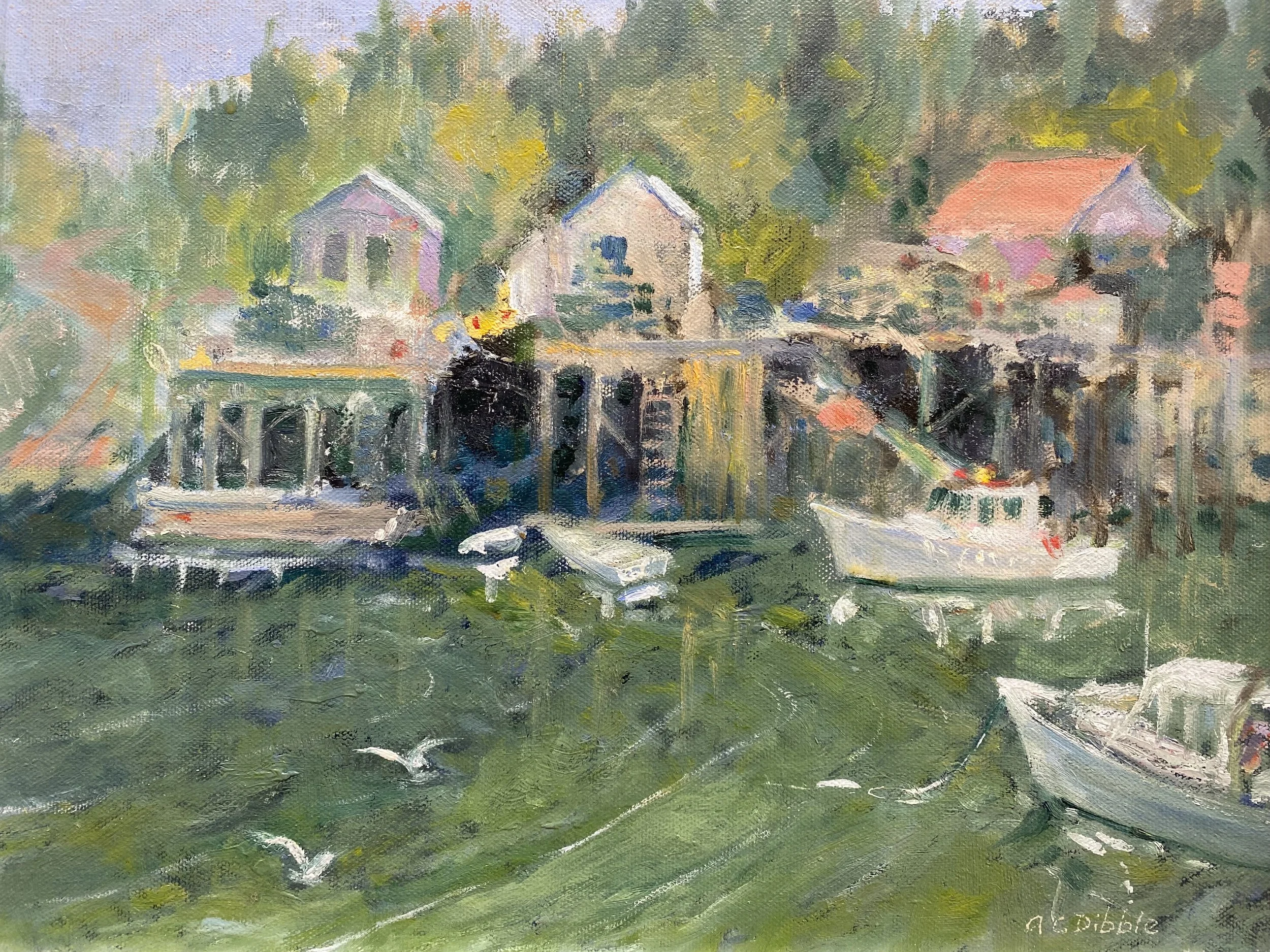 Wonsqueak Harbor, 11x14, ooc, $1000