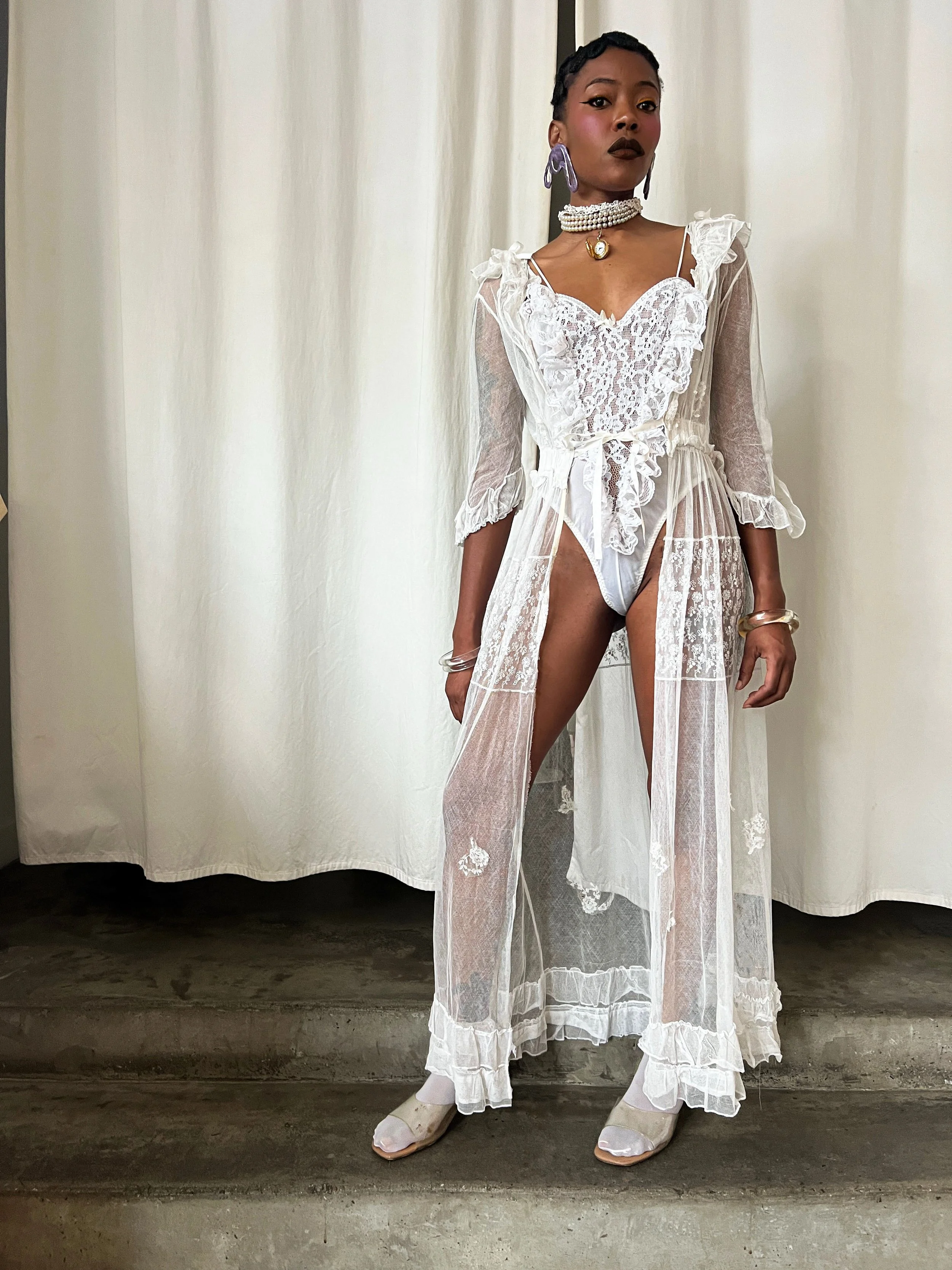 Edwardian Net Duster
