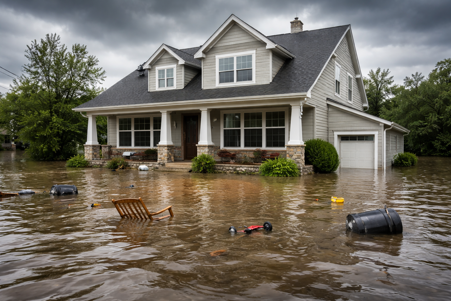 Between a rock (and the floodwaters) and a hard place