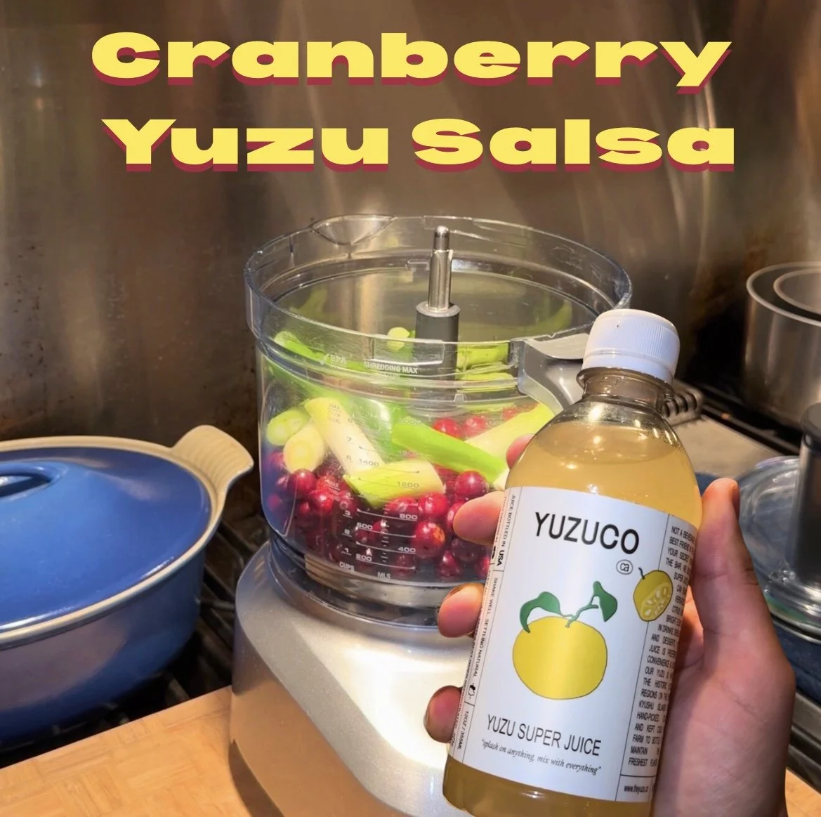 cran - berry Yuzu Salsa