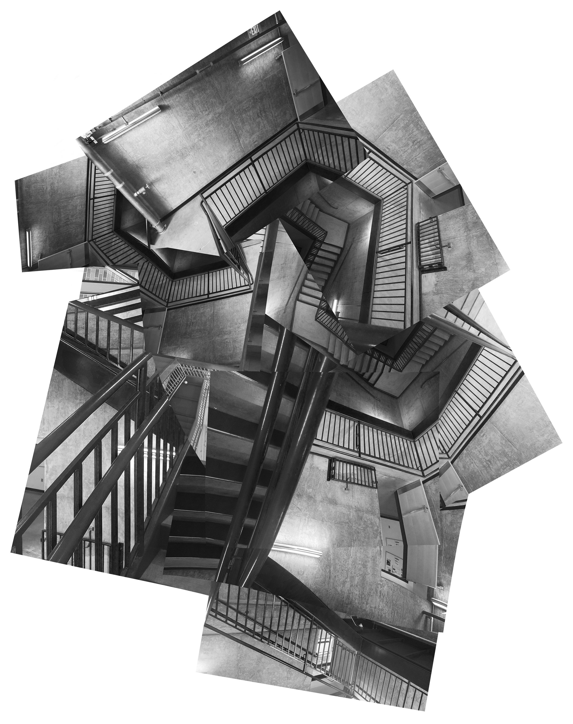 Stairs to Success, Jamie Ferreira, Digital Collage.jpg
