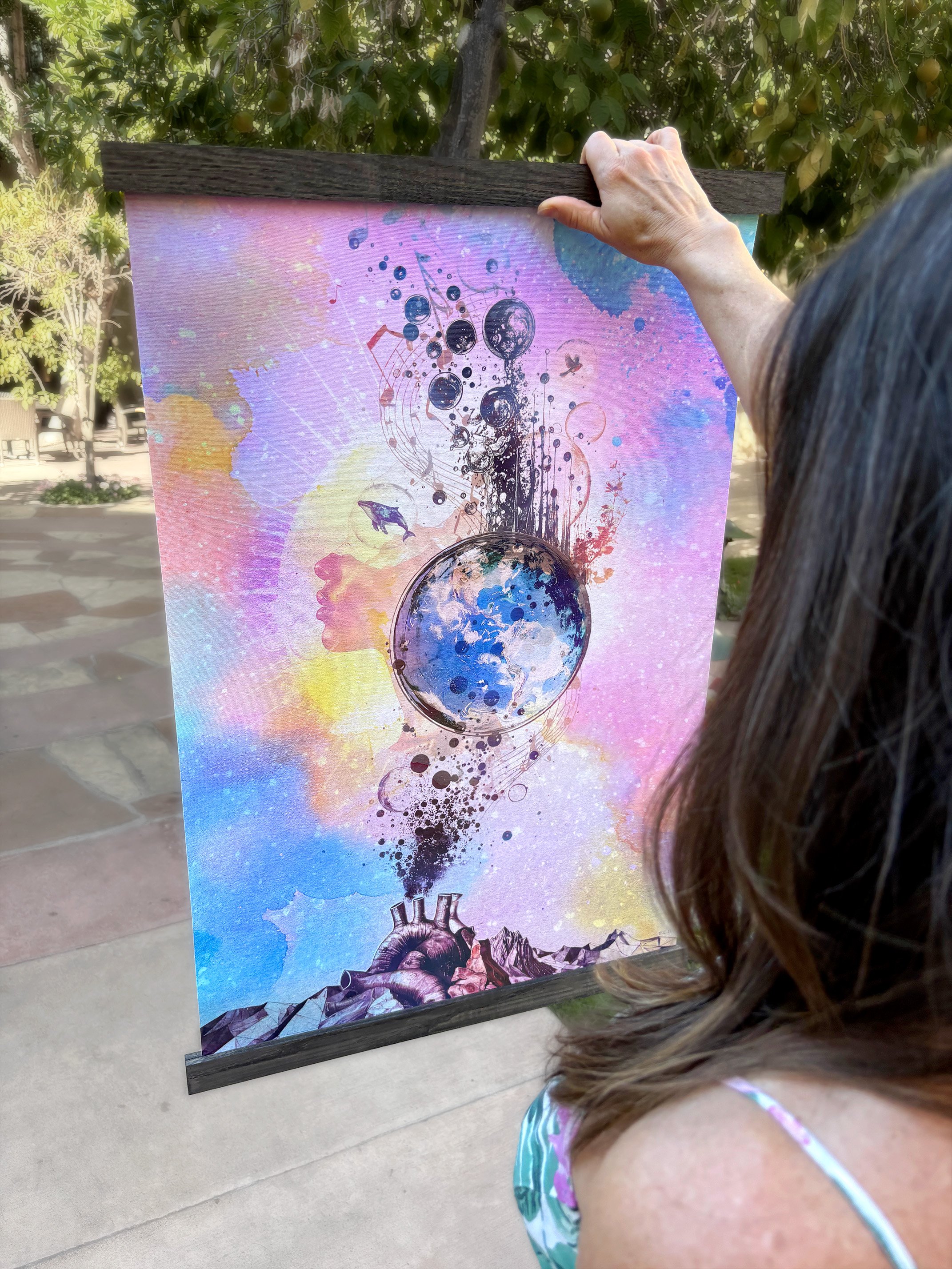 'Earth Cauldron' · Waking Dream/Clairvoyant Vision