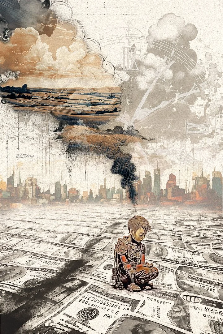 Awake In the Machine · Voicing the plight of the inner child in a dehumanizing labor system (page coming soon)