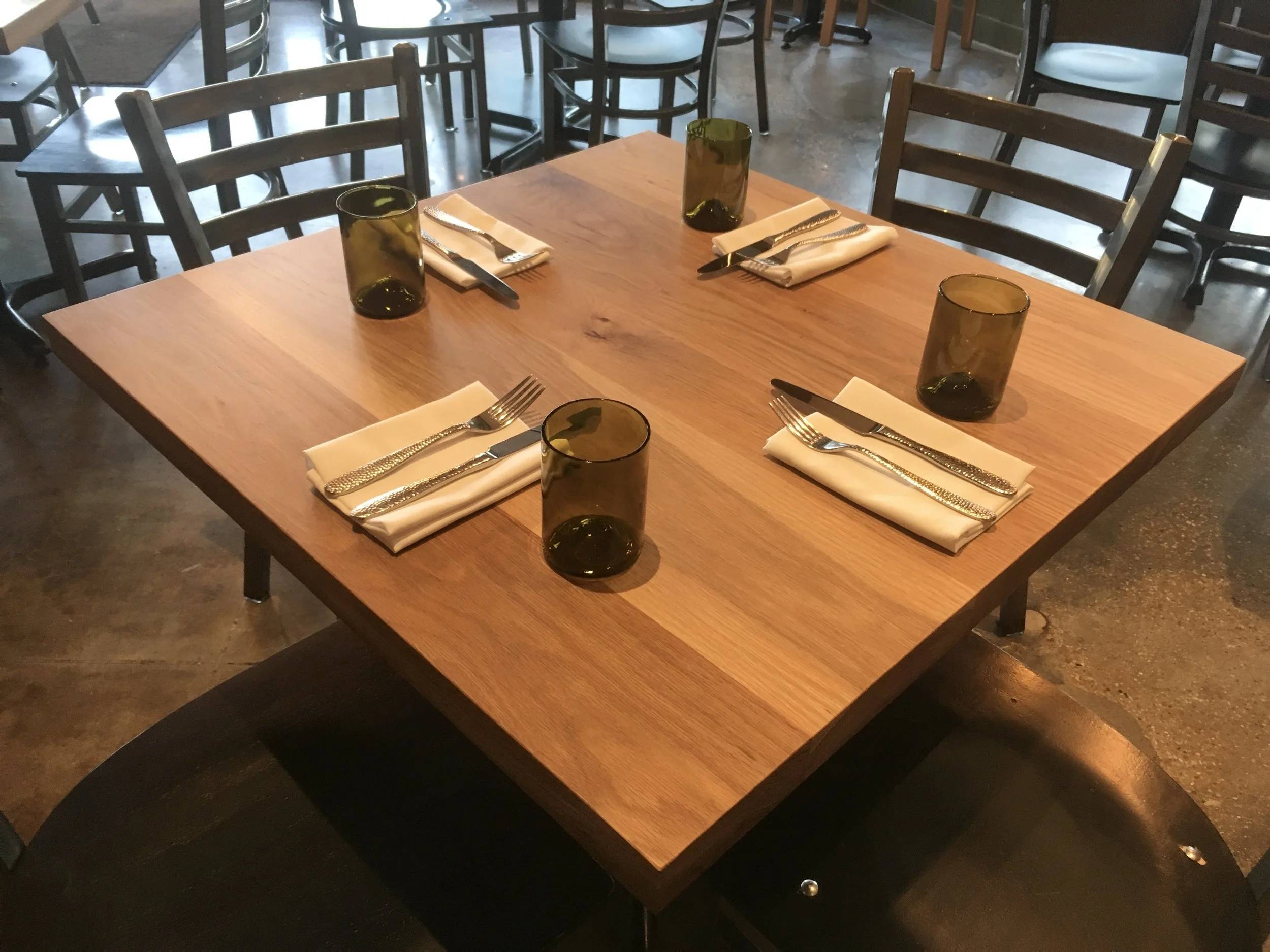 DTB Dining Tables, White Oak, 2019