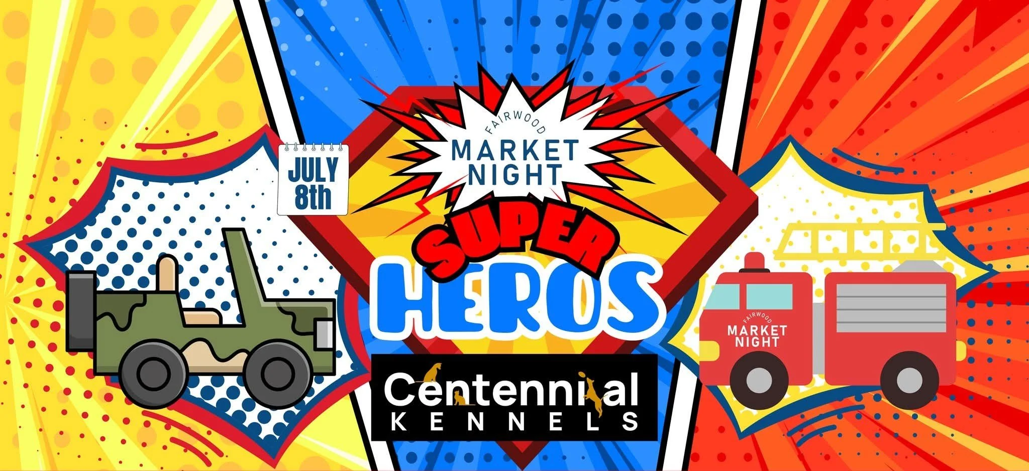 Fairwood Market Night : Super Heroes
