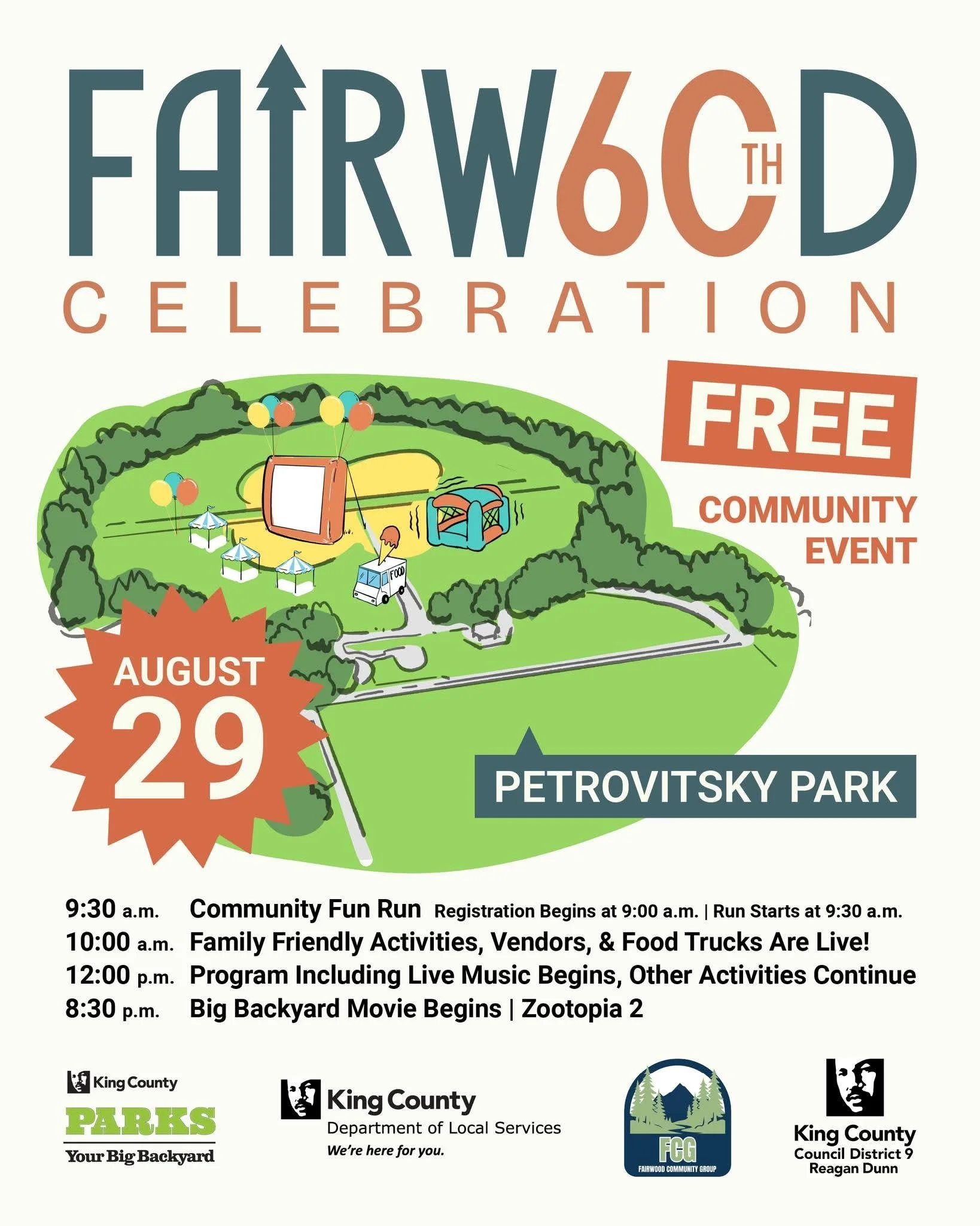 Fairwood 60th Anniversary