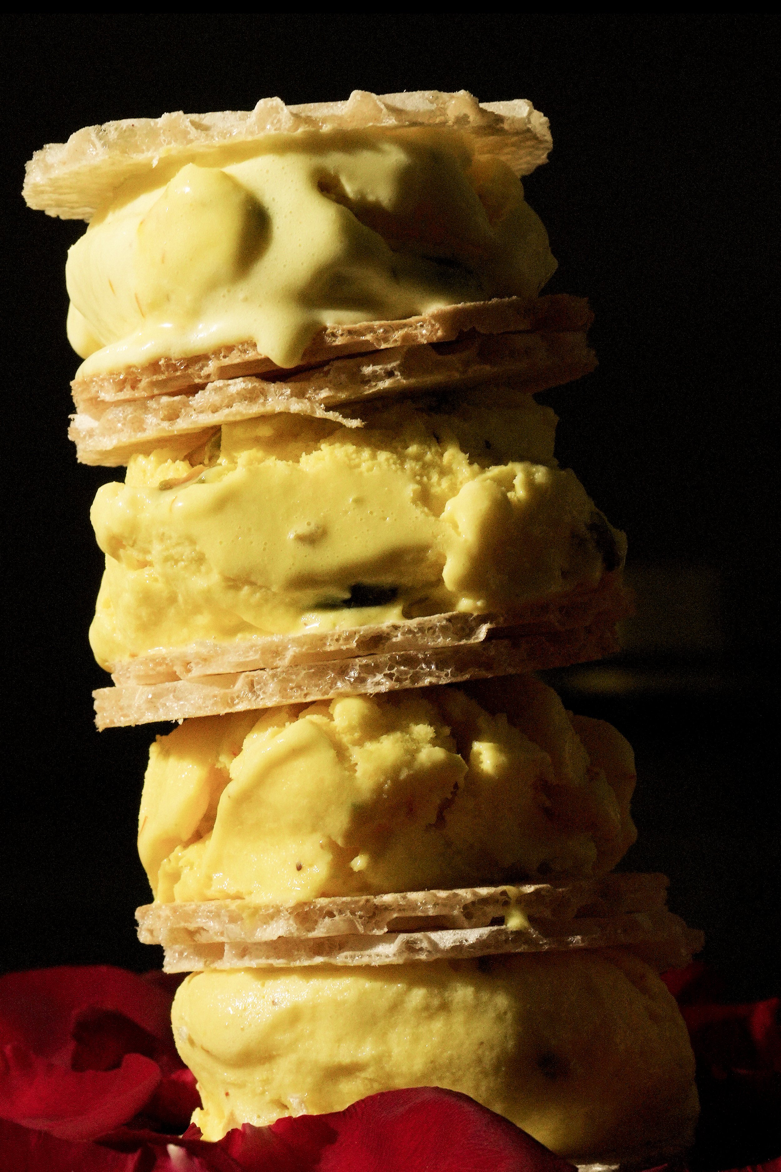 BASTANI SONNATI (PERSIAN SAFFRON PISTACHIO ICE CREAM)