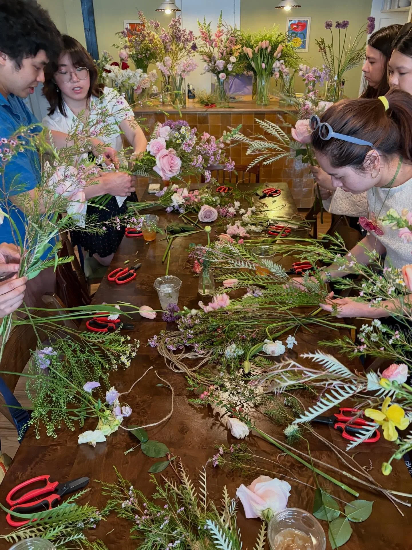 Thank you to everyone who joined us for our April&rsquo;s Craft &amp; Chat at @joyflowerpotnyc ! 🌸

Welcoming the spring in, it was a lovely evening to see a room filled with flowers, conversations, and community as everyone was putting together a b