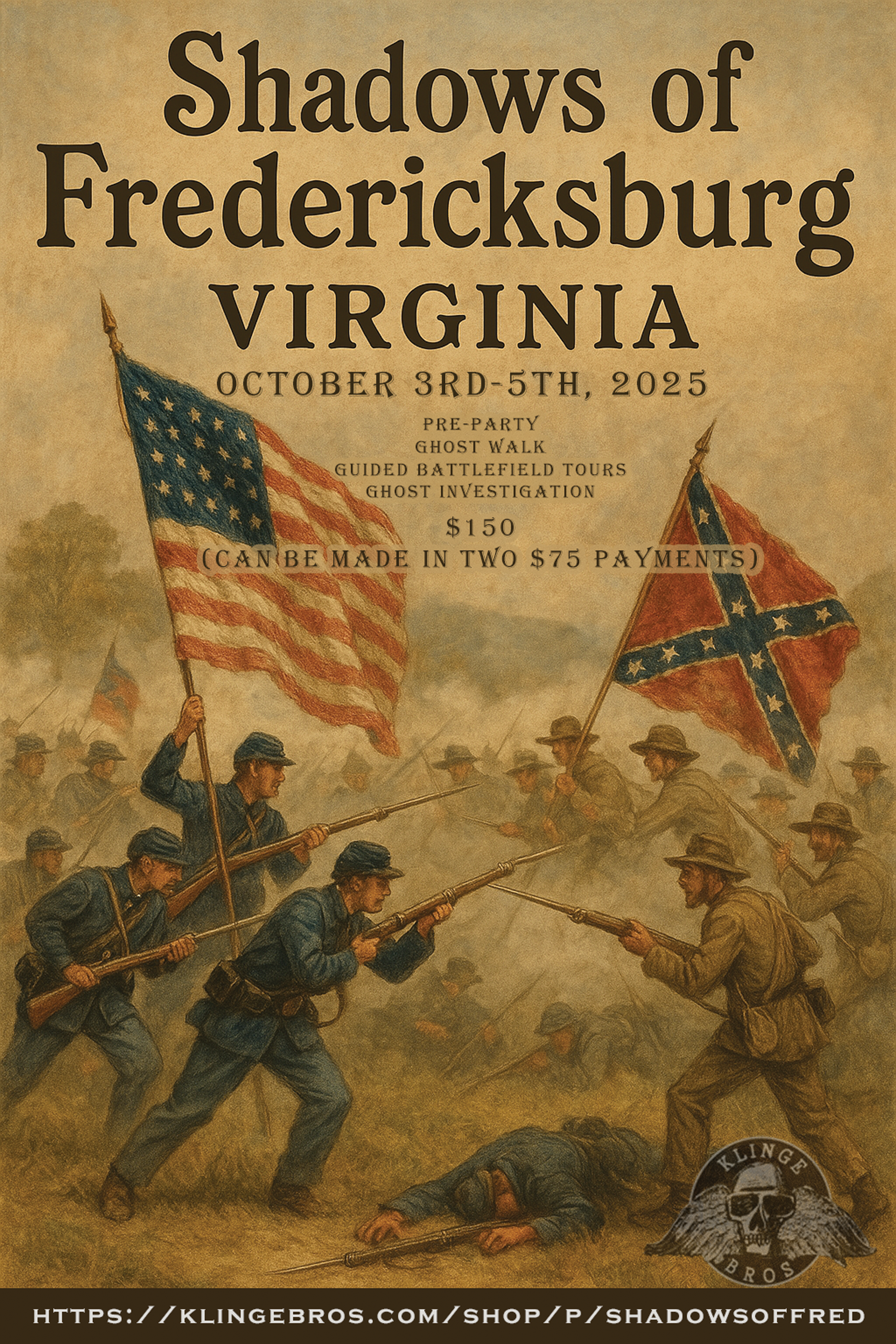 Shadows of Fredericksburg, Virginia