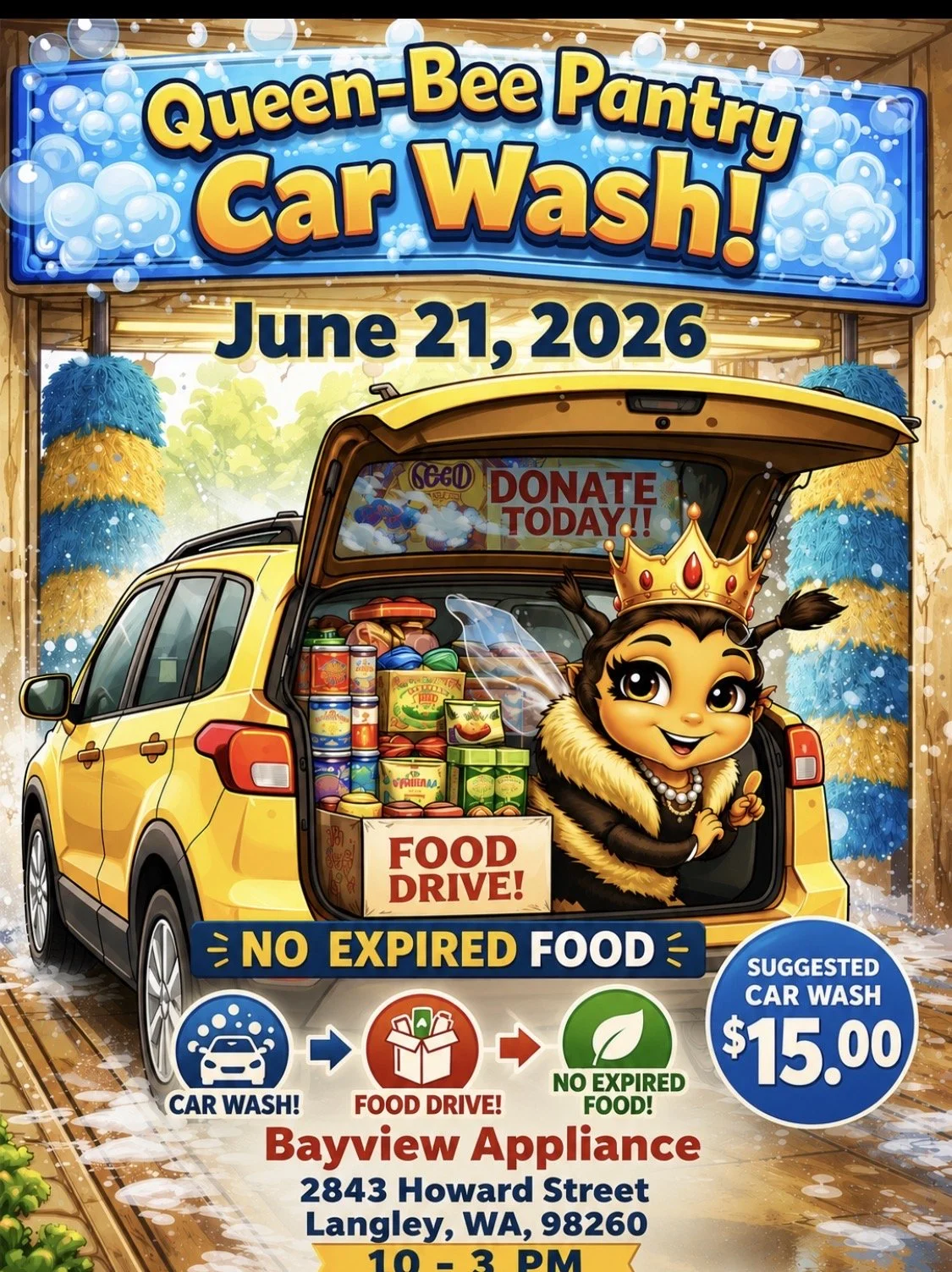 Car Wash/ Food Drive 