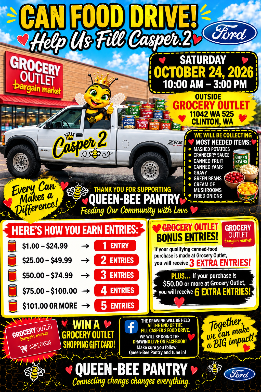 Fill Casper Can Food Drive