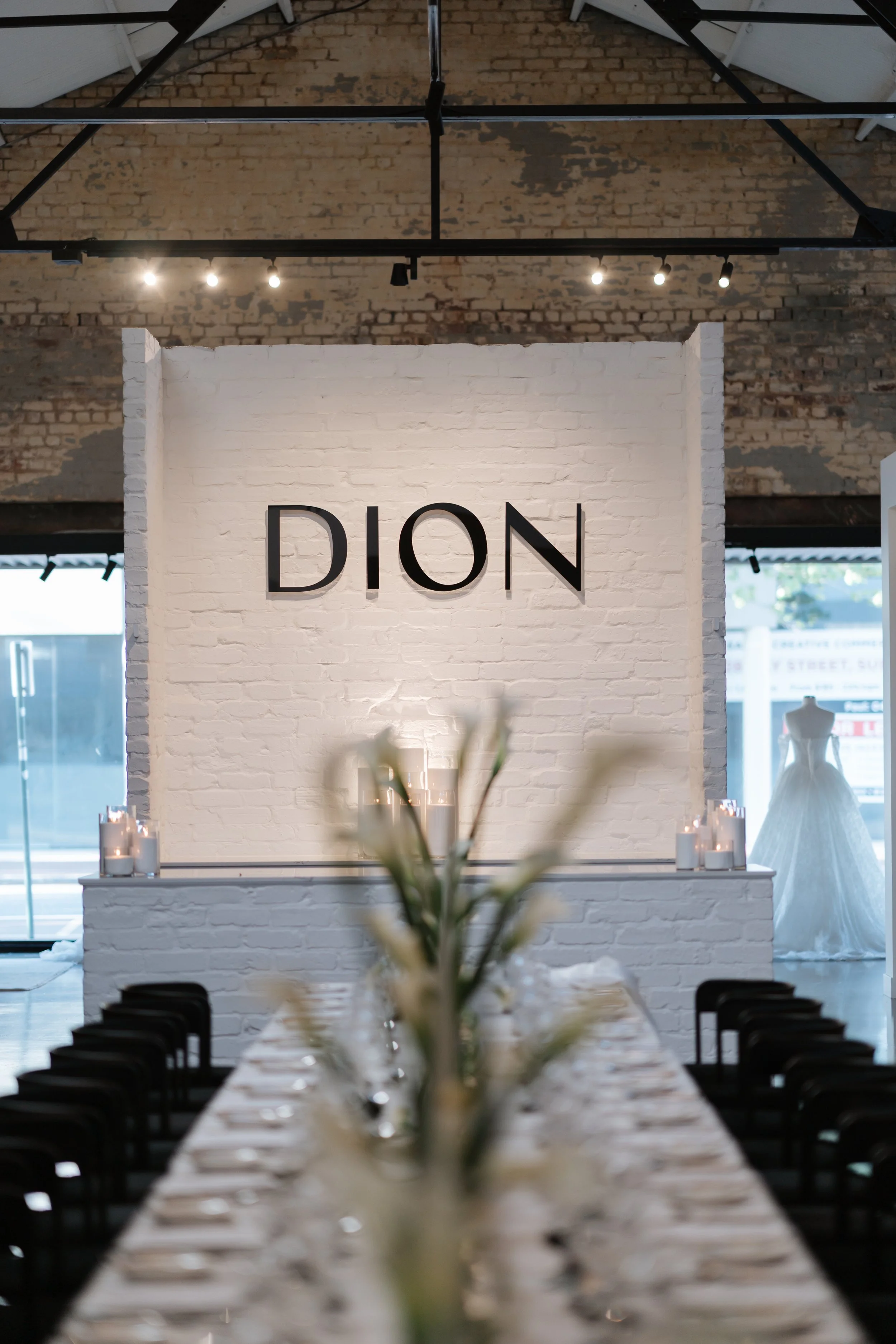 dion | vera wang dinner