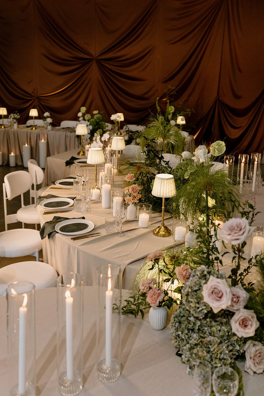The Details ❤

Old world magic with a modern twist, in this chocolate draped, floral meadow set up of our dreams.

Bought to life with our wonderful vendor team for @balmainestate as part of the @swanvalleyweddingopenday 

Design concept and styling 