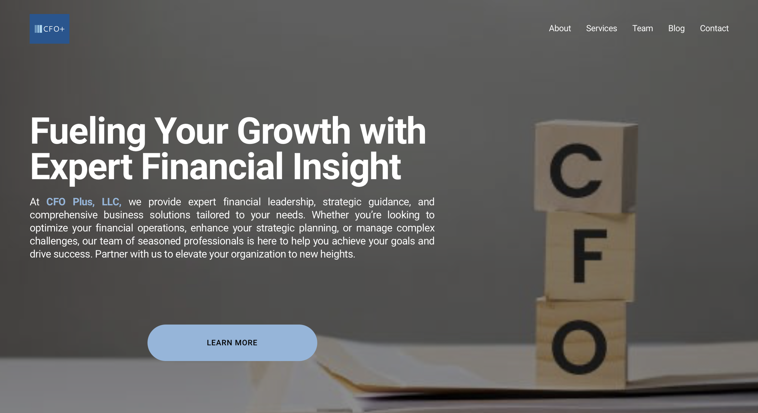 Our new website