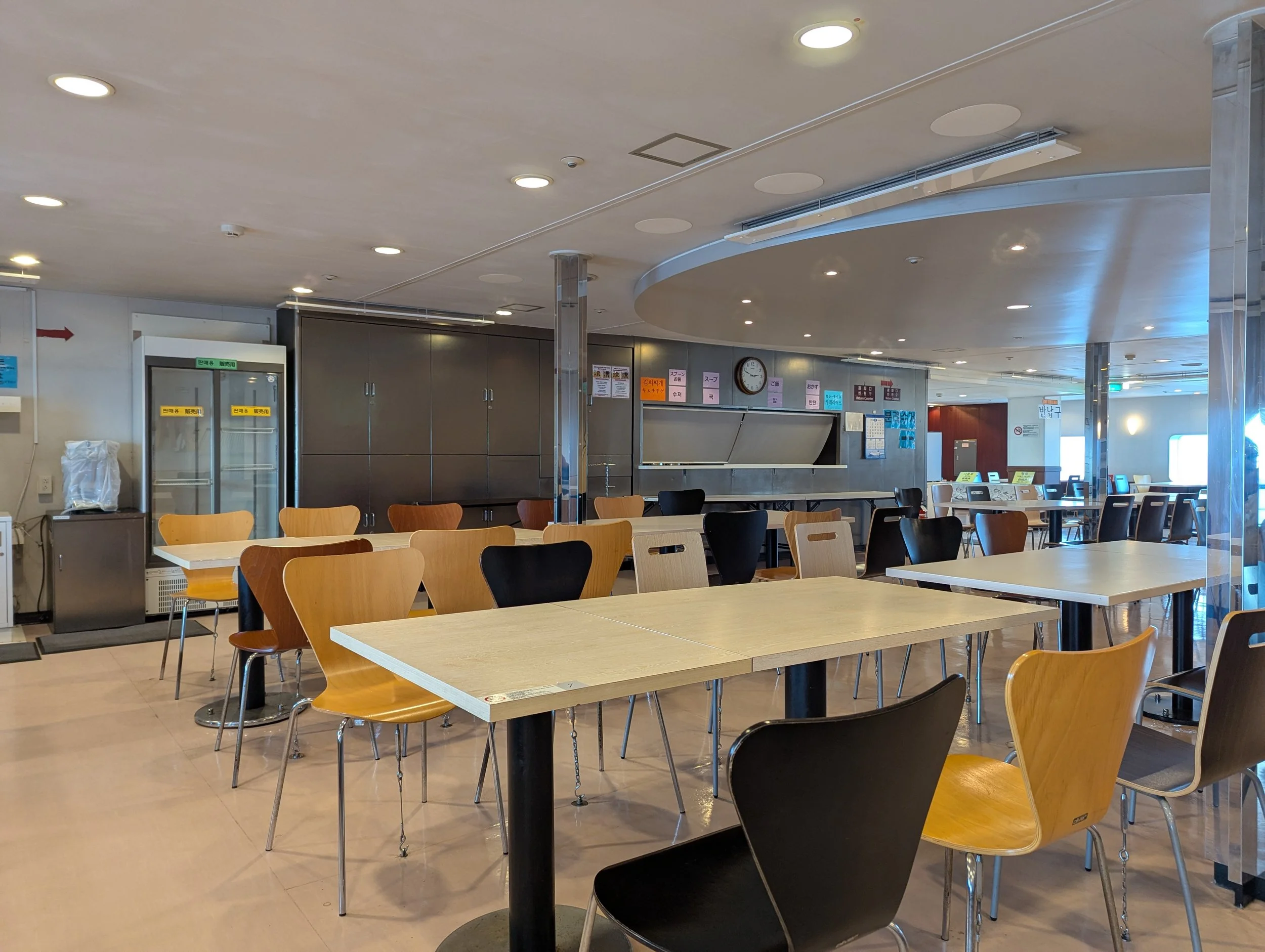 "No lunch served"....