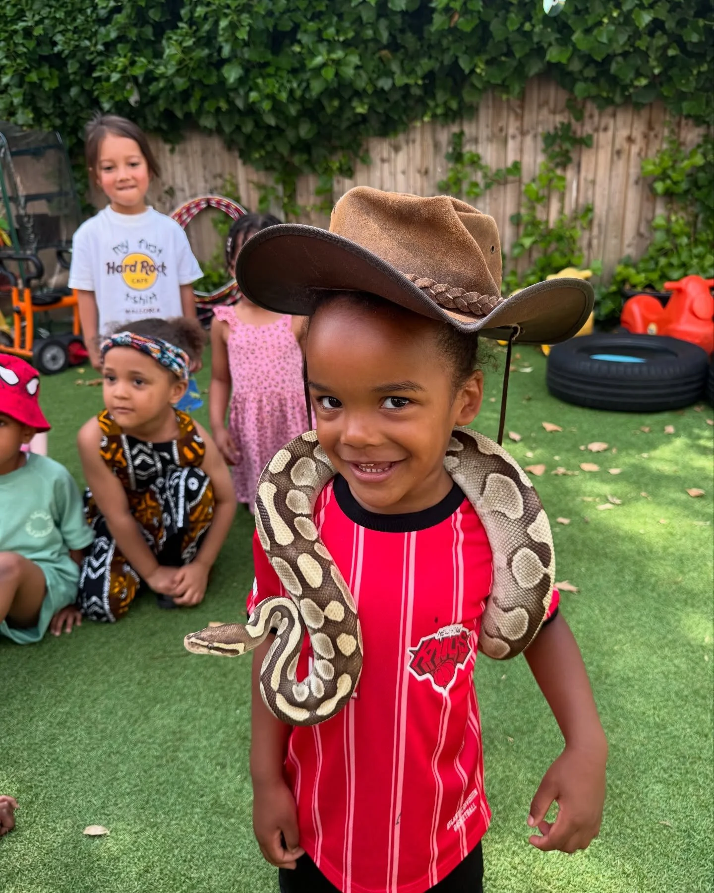 Guess who came to visit! Our wonderful friends @rockysanimalsofficial This is such a special treat for the children, allowing them to handle a range of animals and exotic creatures as well as learn all about them. Thanks to everyone involved on this 