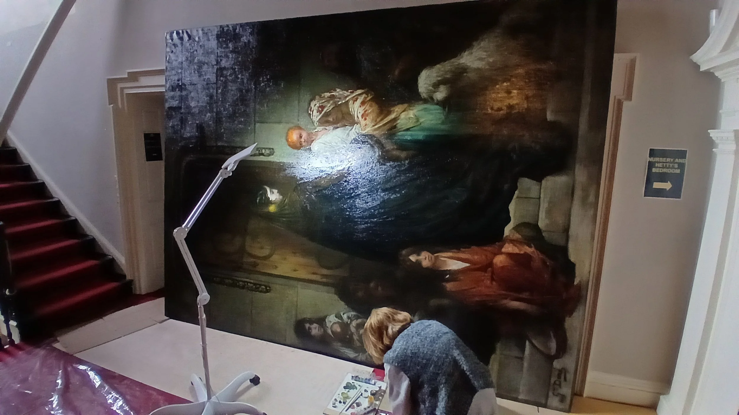 £3.6K to Restore Doré Painting at Lytham Hall